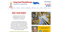 Desktop Screenshot of integratedphysio.com